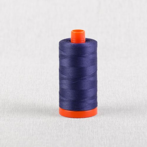 FIL DE COTON AURIFIL MAKO 50 1300M - 2775 BLEU ACIER