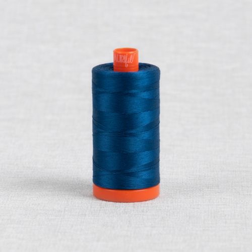 FIL DE COTON AURIFIL MAKO 50 1300M - 2783 BLEU DELFT MOYEN