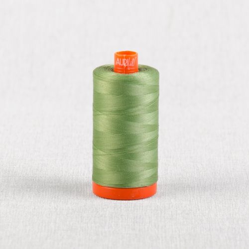 FIL DE COTON AURIFIL MAKO 50 1300M - 2840 VERT LODEN