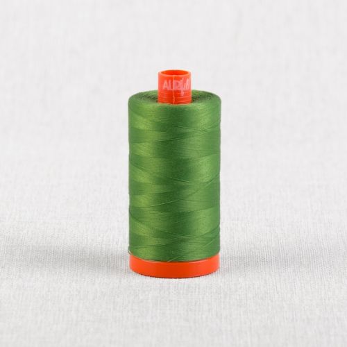 FIL DE COTON AURIFIL MAKO 50 1300M - 2884 VERT JAUNE