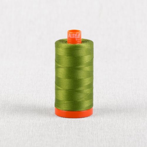 FIL DE COTON AURIFIL MAKO 50 1300M - 2888 VERT FOUGÈRE