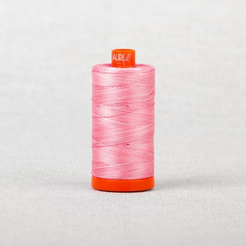 FIL DE COTON MOIRÉ AURIFIL MAKO 50 1300M - 3660 BUBBLEGUM