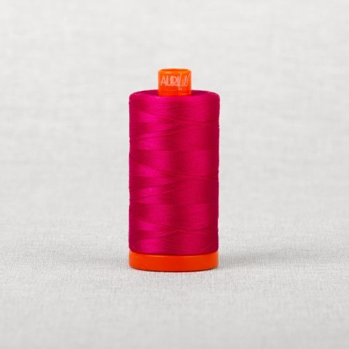 FIL DE COTON AURIFIL MAKO 50 1300M - 4020 FUCHSIA