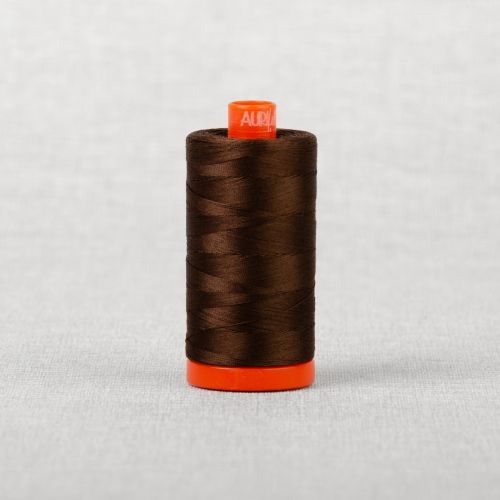 FIL DE COTON AURIFIL MAKO 50 1300M - 4026 VERT FORÊT