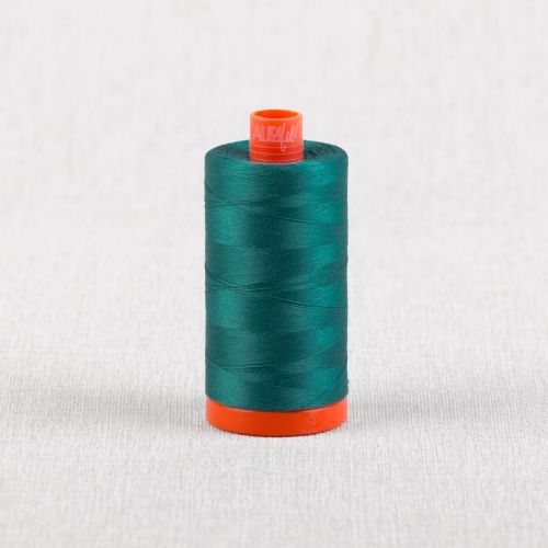 FIL DE COTON AURIFIL MAKO 50 1300M - 4182 TURQUOISE FONCÉ