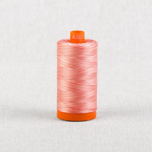 FIL DE COTON MOIRÉ AURIFIL MAKO 50 1300M - 4250 FLAMANT