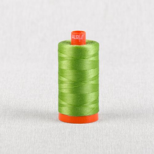 FIL DE COTON AURIFIL MAKO 50 1300M - 6737 VERT TRÈFLE