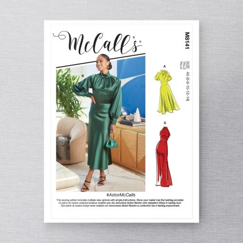 MCCALLS - M8141 ROBES POUR FEMMES