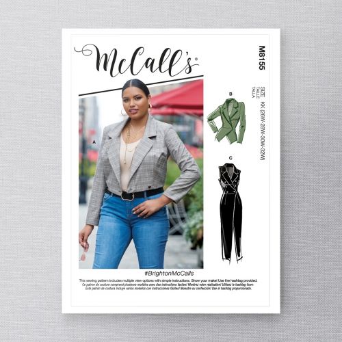 MCCALLS - M8155 VESTE ET COMBINAISON POUR FEMMES