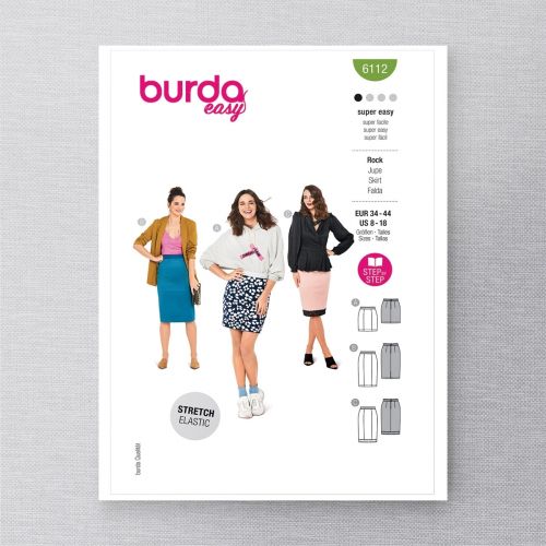 BURDA - 6112 JUPES POUR FEMMES