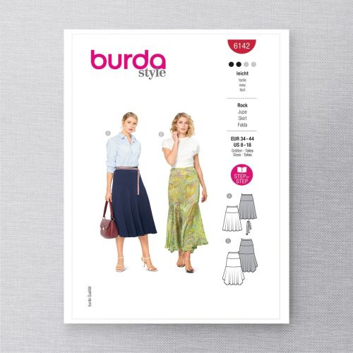 BURDA - 6142 JUPES POUR FEMMES