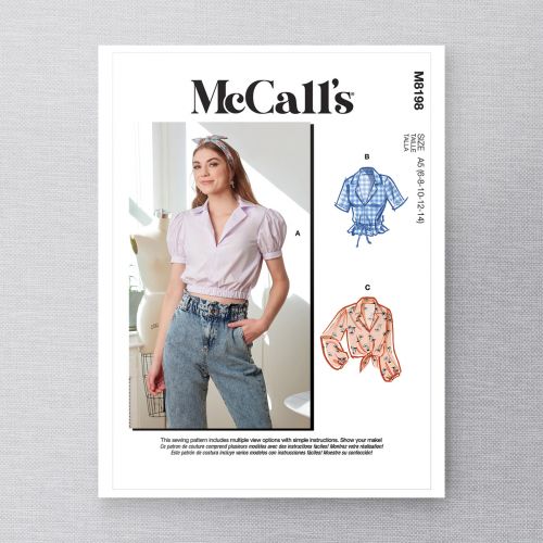 MCCALLS - M8198 HAUTS POUR FEMMES