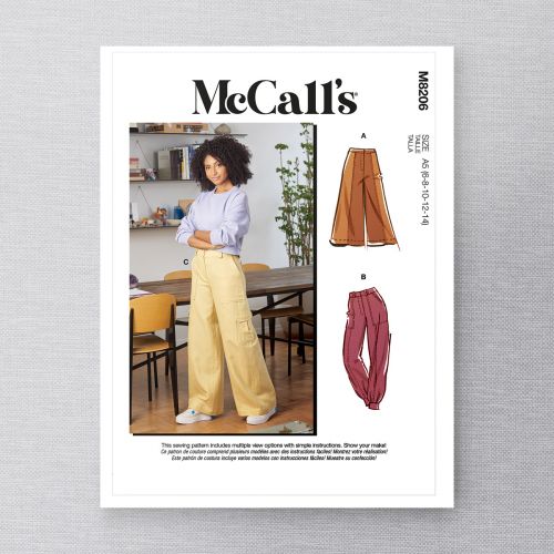 MCCALLS - M8206 PANTALONS POUR FEMMES