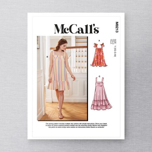 MCCALLS - M8213 ROBES POUR FEMMES