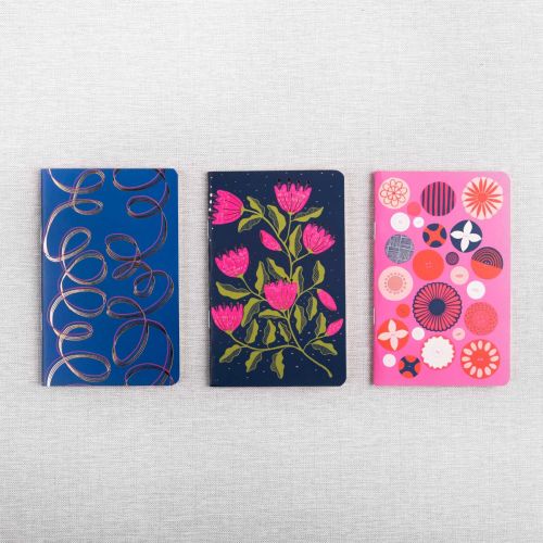 CAHIER DE NOTE PAR JEN HEWETT POUR RUBY STAR SOCIETY - BUTTONS - 48 PAGES - ENS3 