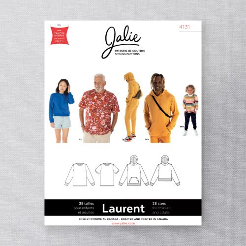 JALIE 4131 - T-SHIRT, PULL À COL ROND ET CAPUCHE LAURENT