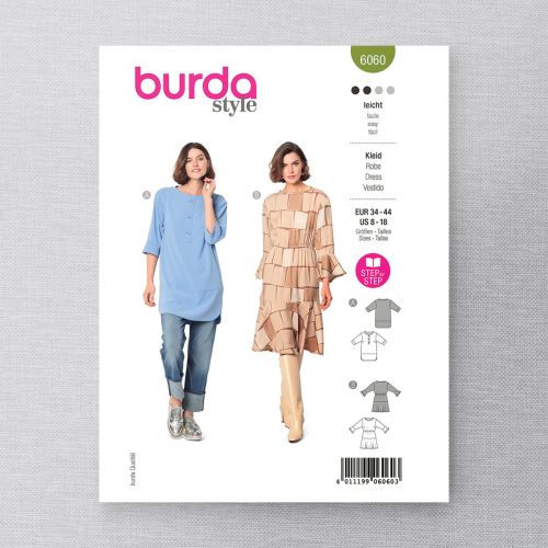 BURDA - 6060 ROBE ET TUNIQUE