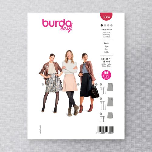 BURDA - 6084 JUPE PORTE-FEUILLE