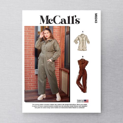 MCCALLS - M8243 COMBINAISONS POUR FEMMES