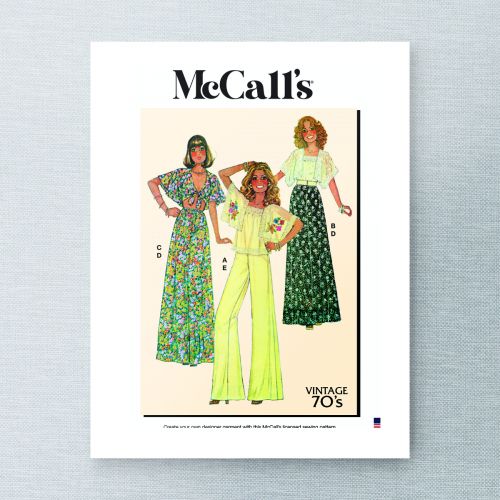 MCCALLS - M8257 HAUTS, JUPE ET PANTALON POUR FEMMES