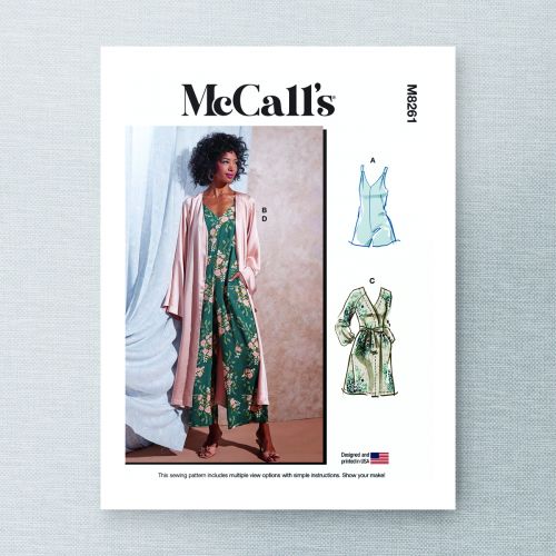 MCCALLS - M8261 COMBINAISONS ET ROBES POUR FEMMES