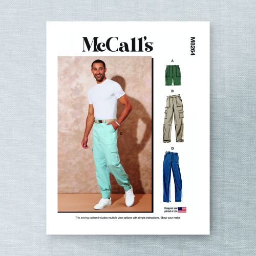 MCCALLS - M8264 SHORT ET PANTALONS POUR HOMMES