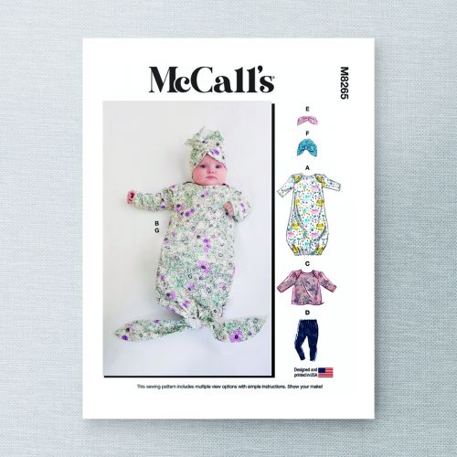 MCCALLS - M8265 ENSEMBLE COORDONNÉ POUR BÉBÉS - NN-TG