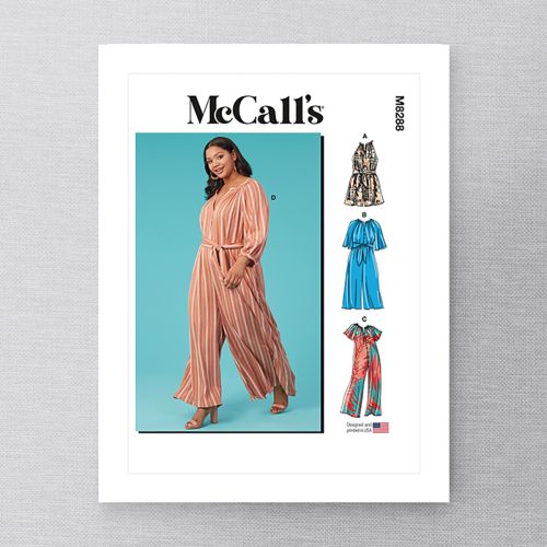 MCCALLS - M8288 - FEMME - BARBOTEUSES, COMBINAISONS ET CEINTURE