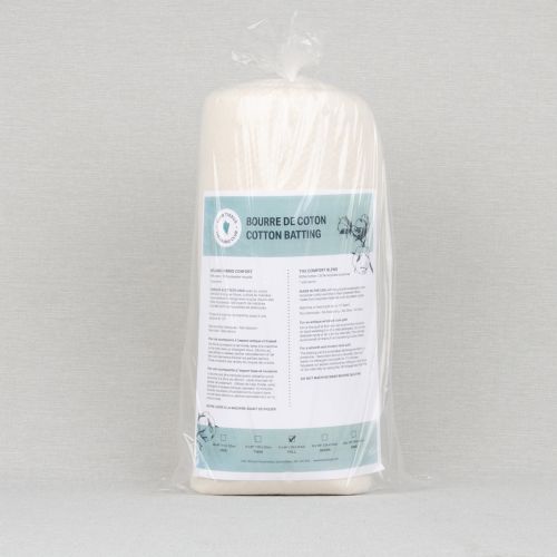 BOURRE COTON/POLY RECYCLÉ CLUB TISSUS - LIT DOUBLE - 81 PO X 96 PO