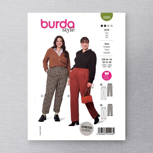 BURDA - 5946 - PANTALON POUR FEMME