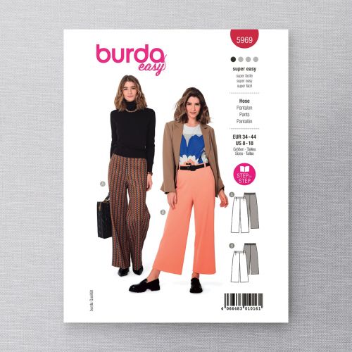 BURDA - 5969 - PANTALON POUR FEMME