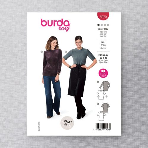 BURDA - 5970 - CHANDAIL POUR FEMME