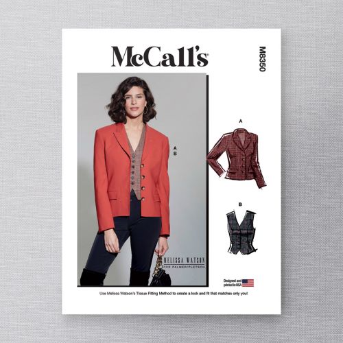 MCCALL'S - M8350 - BLAZER ET GILET POUR FEMMES