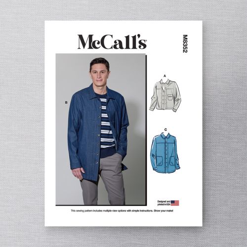 MCCALL'S - M8352 - VESTE POUR HOMMES