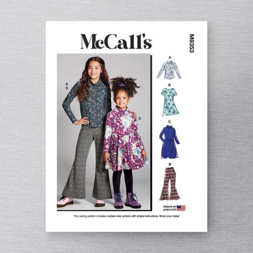 MCCALL'S - M8353 - HAUT, ROBE, PANTALON POUR ENFANTS