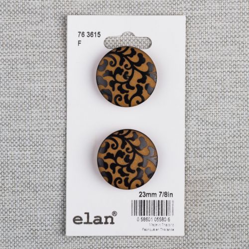 BOUTON ELAN - 23 MM TIGE JAUNE - ENS2