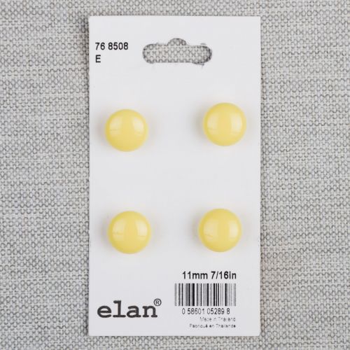 BOUTON ELAN - 11 MM TIGE JAUNE - ENS4