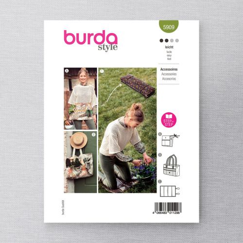 BURDA - 5909 - ACCESSOIRES DE JARDINAGE