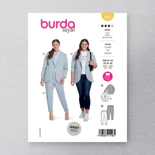 BURDA - 5935 - COMPLET POUR FEMMES
