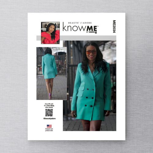 KNOW ME - ME2034 ROBE VESTE POUR FEMMES