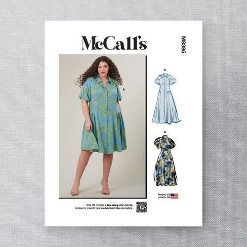 MCCALL'S - M8385 ROBE CHEMISIER POUR FEMMES