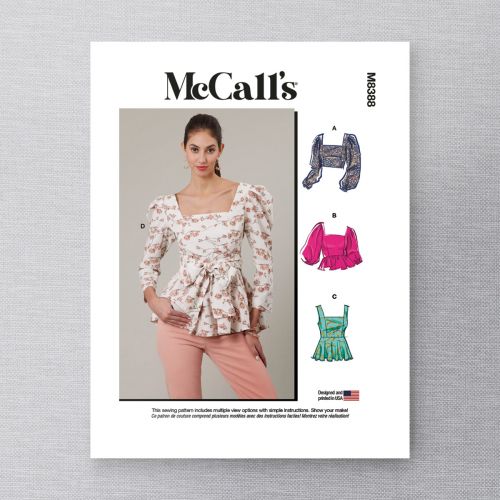 MCCALL'S - M8388 HAUT POUR FEMMES