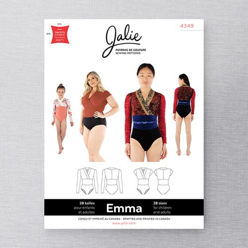 JALIE 4349 - EMMA - MAILLOTS ENCOLURE CACHE-CŒUR