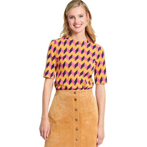 BURDA - 5876 - T-SHIRT POUR FEMMES