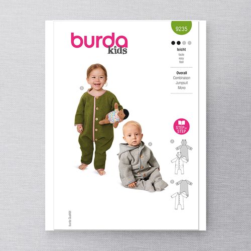 BURDA - 9235 - ENSEMBLES POUR BÉBÉS