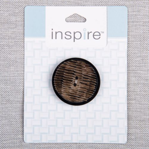BOUTON INSPIRE - 40 MM 2 TROUS CORNE - ENS1
