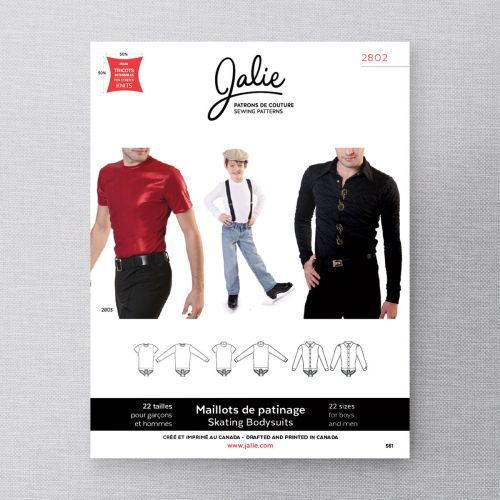 JALIE 2802 - MAILLOTS DE PATINAGE POUR HOMMES