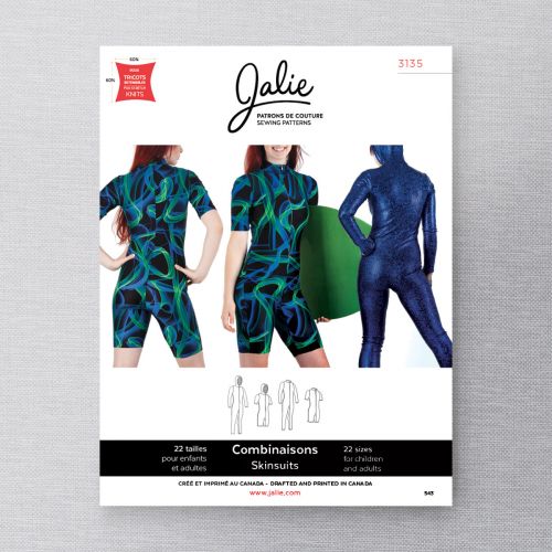 JALIE 3135 - MAILLOTS TOUT-EN-UN