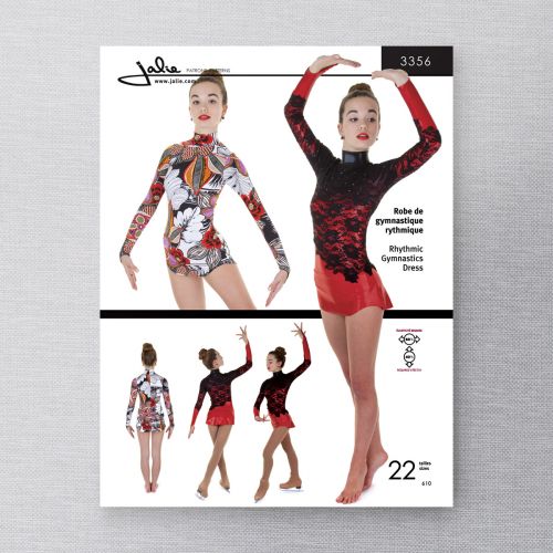 JALIE 3356 - ROBE DE GYMNASTIQUE RYTHMIQUE