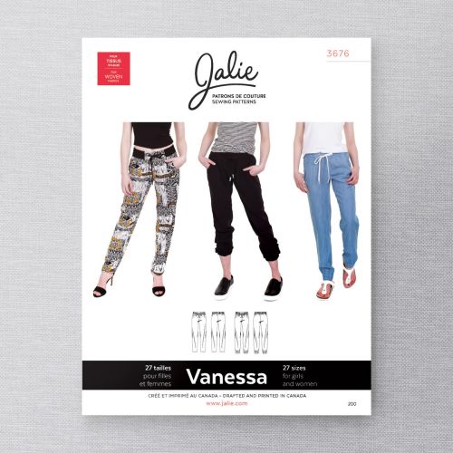 JALIE 3676 - PANTALON FLUIDE VANESSA